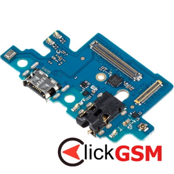 Piesa Piesa Modul Incarcare Cu Mufa Casti Microfon Si Mufa Incarcare Samsung Galaxy A40 Fc6