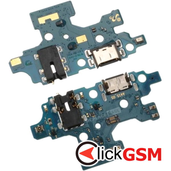 Piesa Modul Incarcare Cu Mufa Casti Microfon Si Mufa Incarcare Samsung Galaxy A41 2cu6