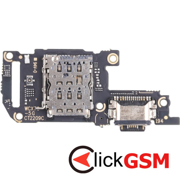 Piesa Piesa Modul Incarcare Cu Mufa Incarcare Cititor Sim Si Microfon Vivo X70 2sxp