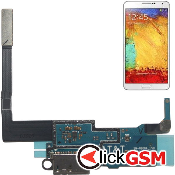 Piesa Piesa Modul Incarcare Cu Mufa Incarcare Samsung Galaxy Note 3 4a1q