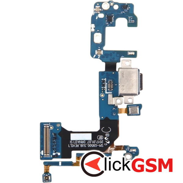 Piesa Modul Incarcare Cu Mufa Incarcare Type C Microfon Si Antena Samsung Galaxy S8 4a58