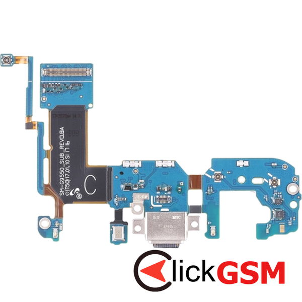 Piesa Piesa Modul Incarcare Cu Mufa Incarcare Type C Microfon Si Antena Samsung Galaxy S8.plus 4a7q