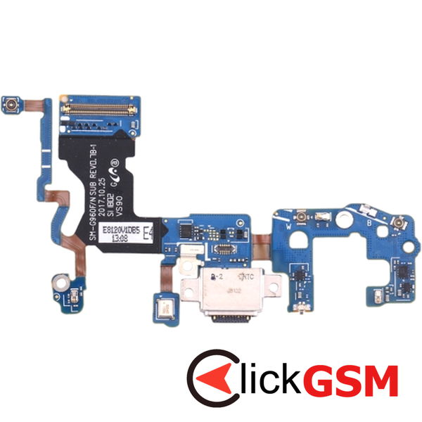 Piesa Modul Incarcare Cu Mufa Incarcare Type C Microfon Si Antena Samsung Galaxy S9 4a03