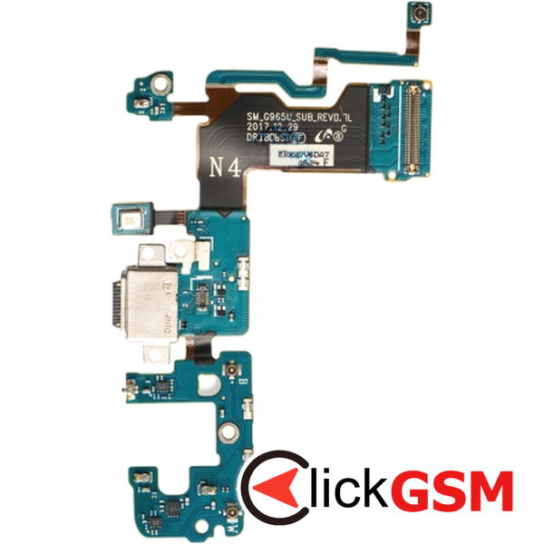 Piesa Modul Incarcare Cu Mufa Incarcare Type C Microfon Si Antena Samsung Galaxy S9.plus 4a8c