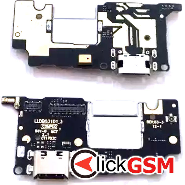 Piesa Modul Incarcare Cu Mufa Incarcare Xiaomi Mi 5c 387d