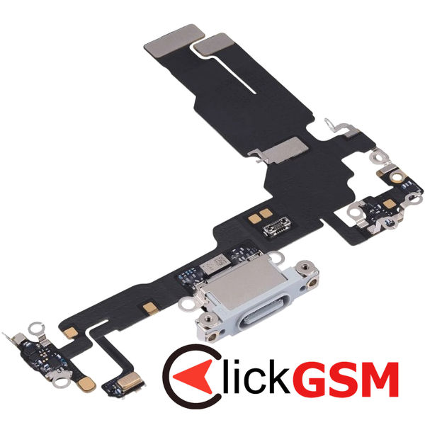 Piesa Piesa Modul Incarcare Galben Apple Iphone 15 4ho1