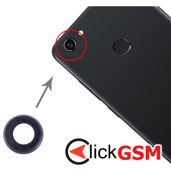 Piesa Ornament Camera Black Vivo Y71 2029