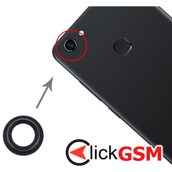 Piesa Ornament Camera Black Vivo Y75 2025