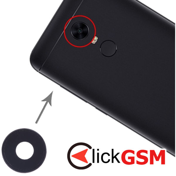 Piesa Piesa Ornament Camera Black Xiaomi Redmi 5 Plus 1zid