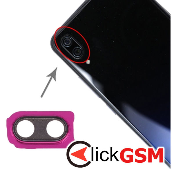 Piesa Piesa Ornament Camera Purplish Red Vivo X23 2019