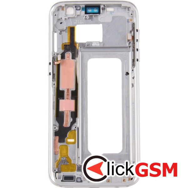 Piesa Rama Display Argintiu Samsung Galaxy S7 4e40