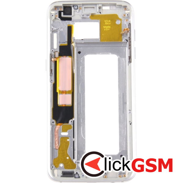 Piesa Rama Display Argintiu Samsung Galaxy S7 Edge 4e41