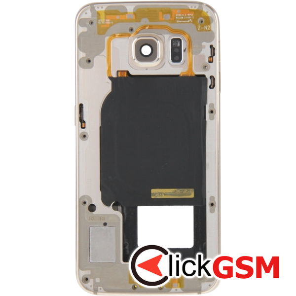 Piesa Piesa Rama Display Auriu Samsung Galaxy S6 Edge 4e2q