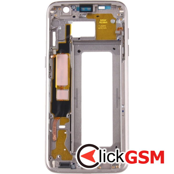 Piesa Rama Display Auriu Samsung Galaxy S7 Edge 4e3z