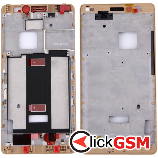 Piesa Rama Display Gold Huawei Mate S 2a2m