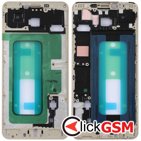 Piesa Piesa Rama Display Gold Samsung Galaxy C7 4e6i