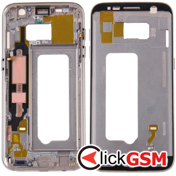 Piesa Rama Display Gold Samsung Galaxy S7 4eg4