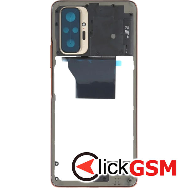 Piesa Piesa Rama Display Gold Xiaomi Redmi Note 10 Pro 1cfu