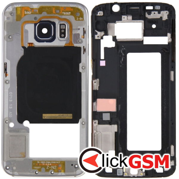 Piesa Piesa Rama Display Grey Samsung Galaxy S6 Edge 4e2p