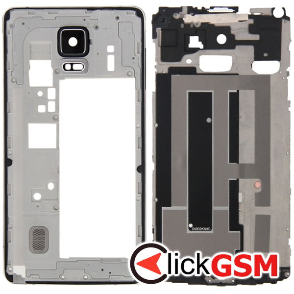 Piesa Rama Display Negru Samsung Galaxy Note 4 4e2o