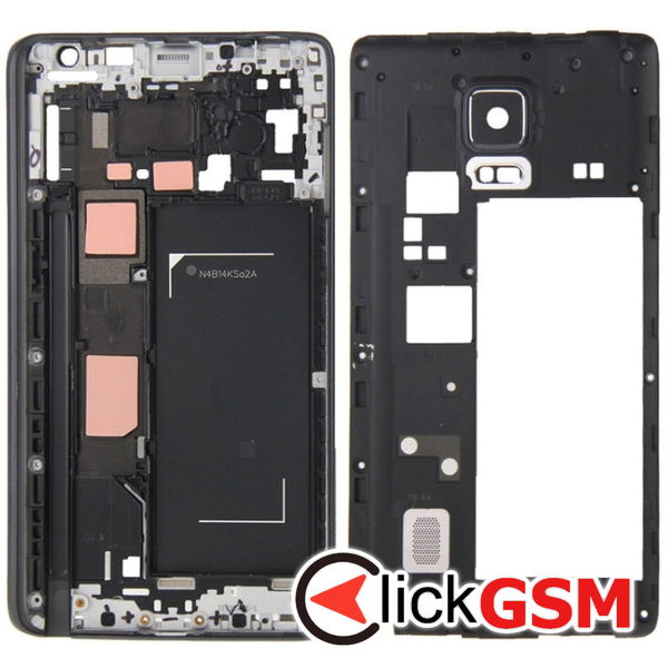 Piesa Rama Display Negru Samsung Galaxy Note Edge 4e2m