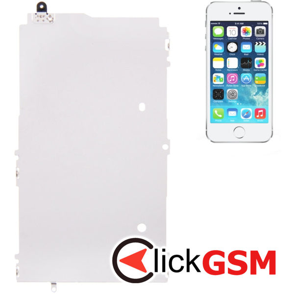 Piesa Rama Display Silver Apple Iphone 5s 4fby