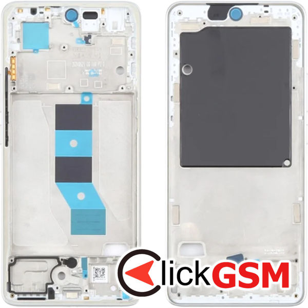 Piesa Rama Display Silver Xiaomi Redmi Note 14 5g 3scq