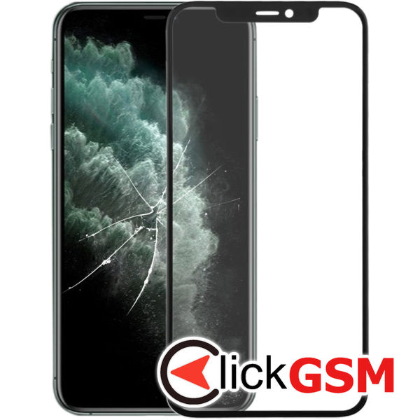 Piesa Piesa Sticla Black Apple Iphone 11 Pro 4gz5