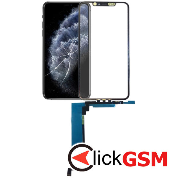 Piesa Piesa Sticla Black Apple Iphone 11 Pro Max 4h20