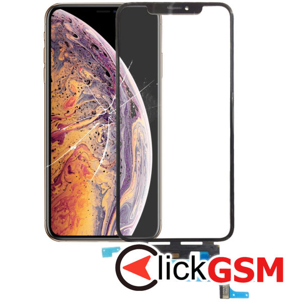 Piesa Piesa Sticla Black Apple Iphone Xs Max 4fqk