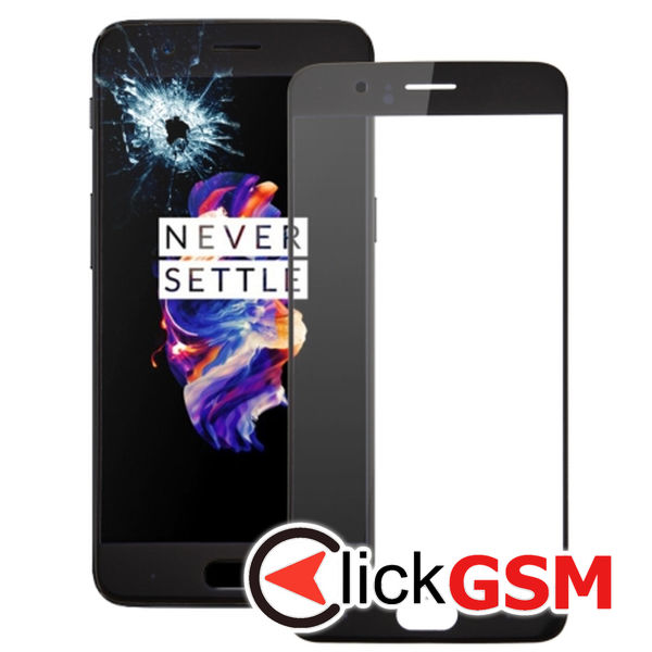 Piesa Piesa Sticla Black Oneplus 5 21w8