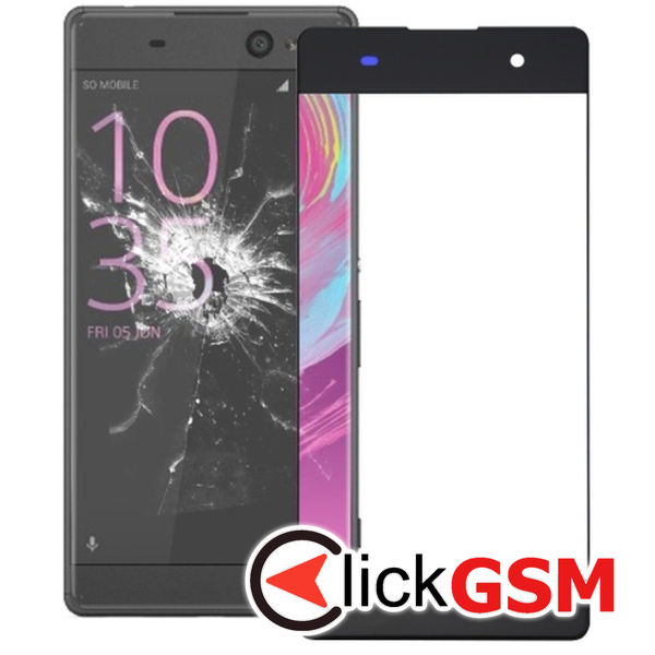 Piesa Piesa Sticla Black Sony Xperia Xa 4osa