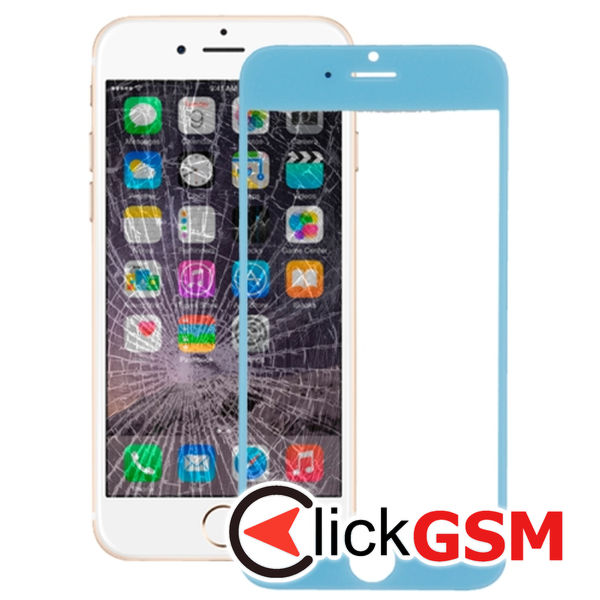 Piesa Piesa Sticla Blue Apple Iphone 6 4n04