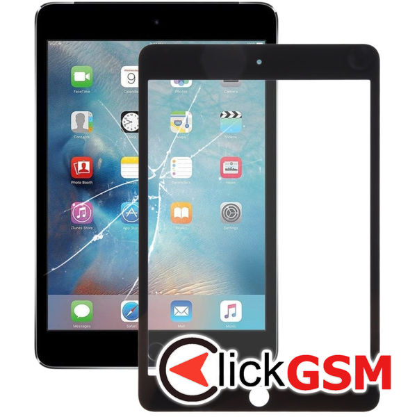 Piesa Sticla Cu Oca Black Apple Ipad Mini 4 1xd6