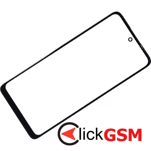 Piesa Sticla Cu Oca Black Motorola Moto G22 4lcd