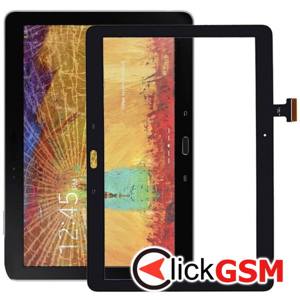 Piesa Sticla Cu Oca Black Samsung Galaxy Note 10.1 2014 4co4