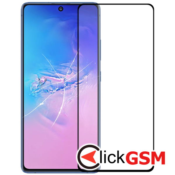 Piesa Sticla Cu Oca Black Samsung Galaxy S10 Lite 4cg2