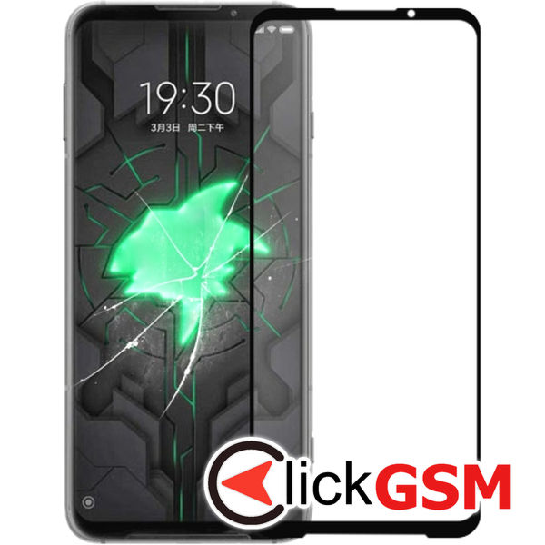 Piesa Sticla Cu Oca Black Xiaomi Black Shark 3 1yem