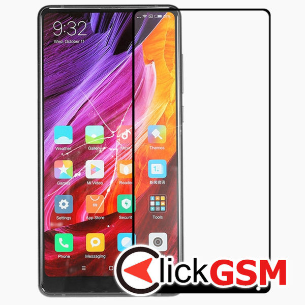 Piesa Sticla Cu Oca Negru Xiaomi Mi Mix 2 1ye7