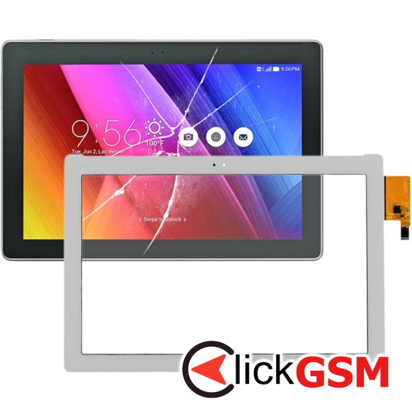 Piesa Piesa Sticla Cu Touchscreen Alb Asus Zenpad 10 256d