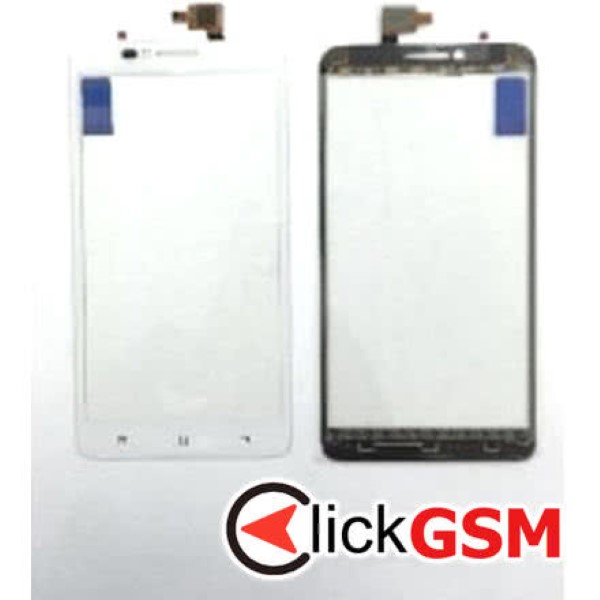 Piesa Sticla Cu Touchscreen Alb Lenovo A816 1db7