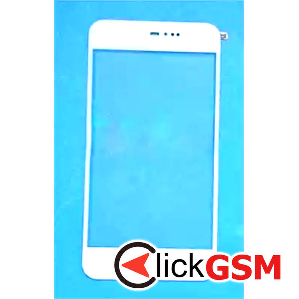 Piesa Sticla Cu Touchscreen Alb Meizu Mx3 2jl9