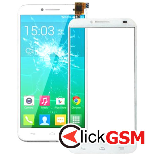 Piesa Sticla Cu Touchscreen Alcatel Onetouch Idol 2 1y3a