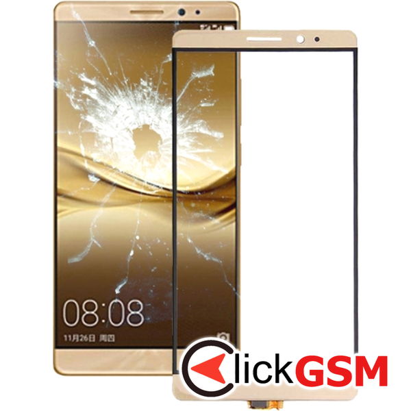 Piesa Piesa Sticla Cu Touchscreen Auriu Huawei Mate 8 1fft