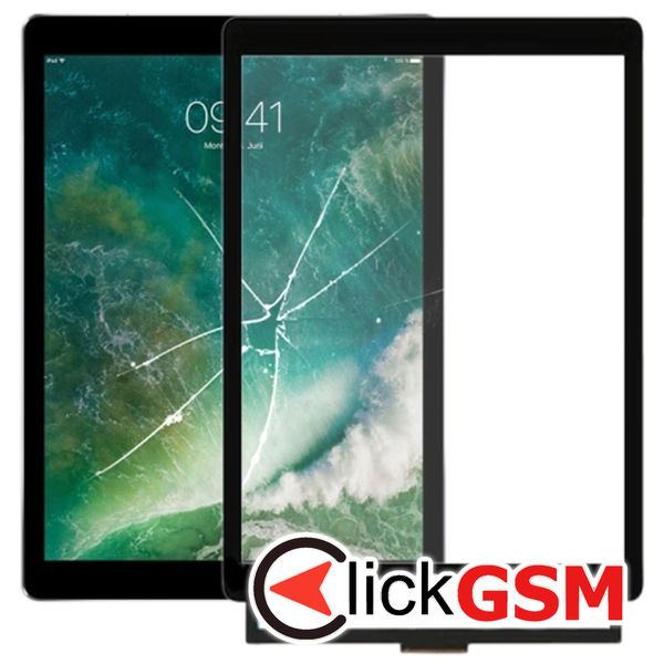 Piesa Sticla Cu Touchscreen Black Apple Ipad Pro 12.9 2017 2a7k