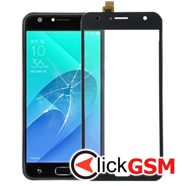 Piesa Sticla Cu Touchscreen Black Asus Zenfone 4 Selfie 4n6n