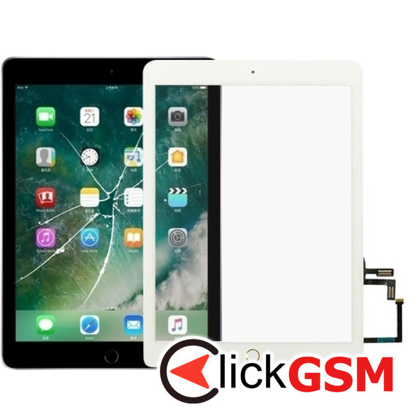 Piesa Sticla Cu Touchscreen Gold Apple Ipad 9.7 2aiu