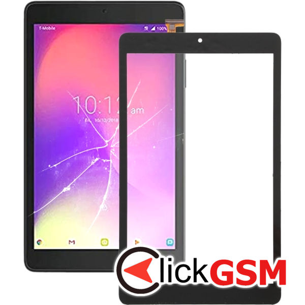 Piesa Piesa Sticla Cu Touchscreen Negru Alcatel 3t 8 24gs