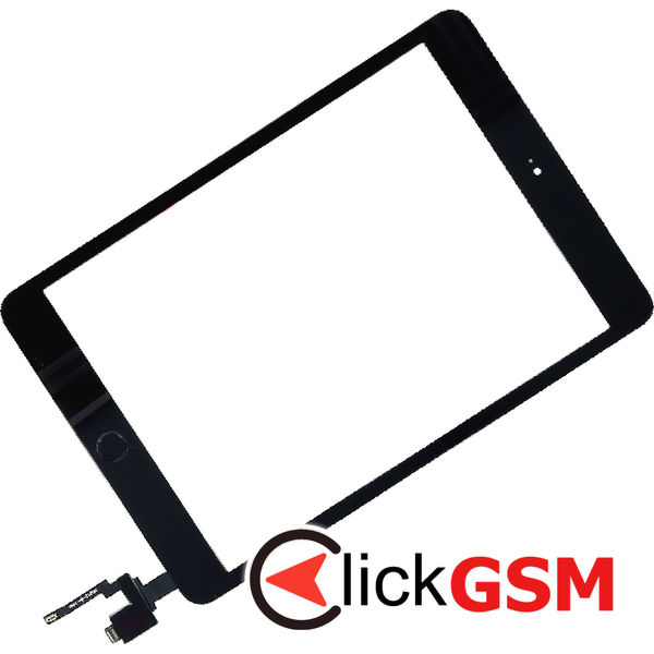 Piesa Sticla Cu Touchscreen Negru Apple Ipad Mini 3 4ii2