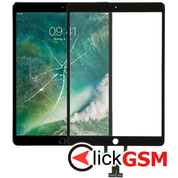 Piesa Piesa Sticla Cu Touchscreen Negru Apple Ipad Pro 10.5 2ae4